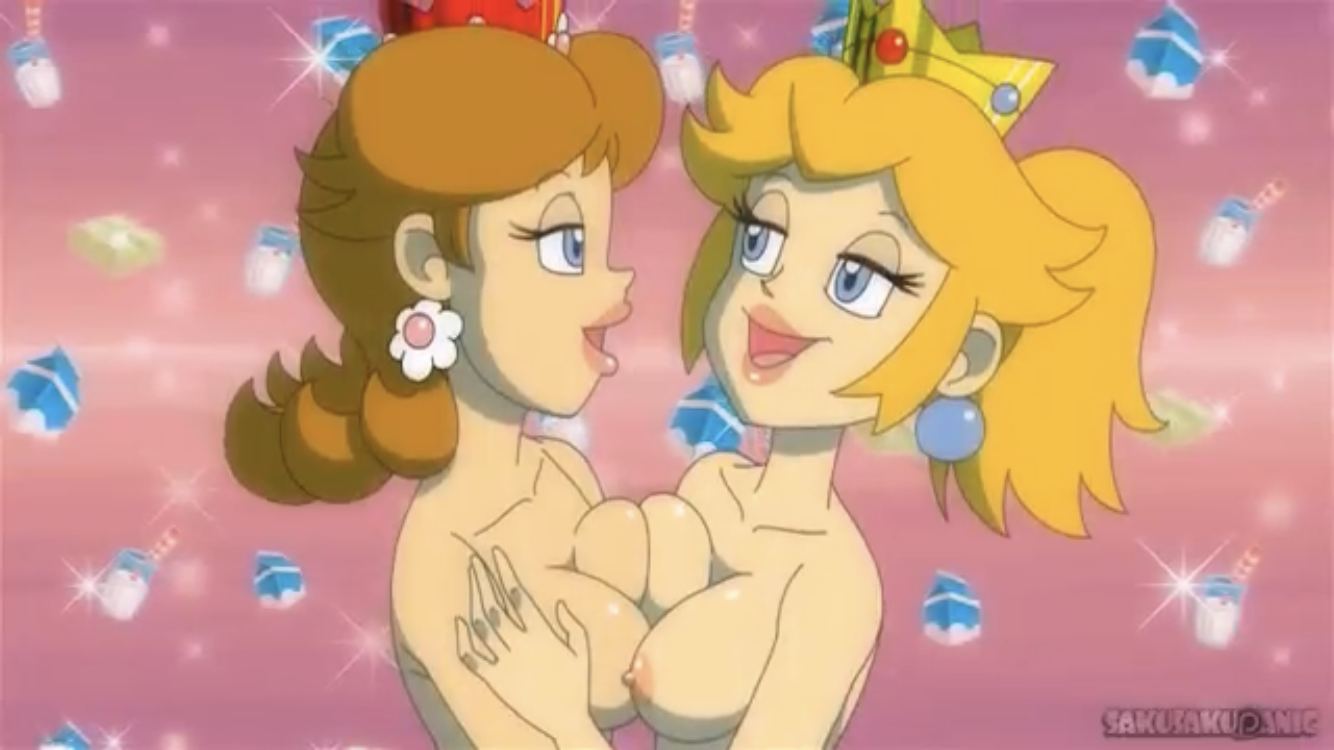 Peach And Daisy Nude